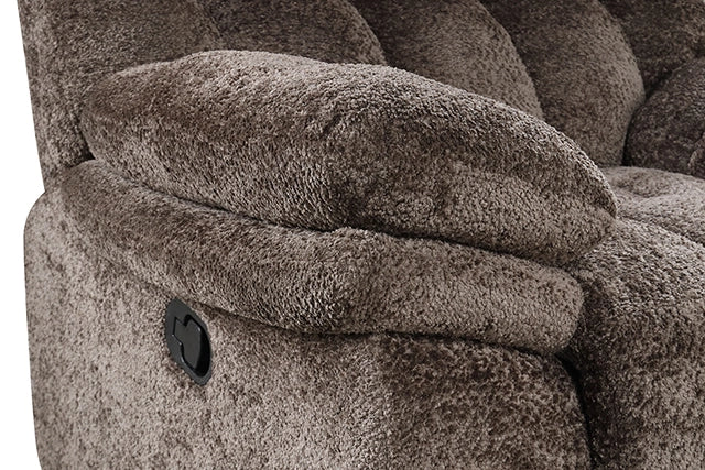 Hieronymus Manual Sofa Brown