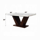 Forbes Dining Table With Marble Top - Ace Furniture and Decor