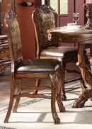 Acme Dresden Counter Height Dining Chairs in Brown Cherry Oak 12162 (Set of 2) - Ace Furniture and Decor