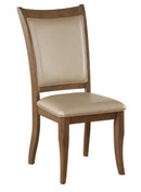 Acme Furniture Harald Side Chair in Beige and Gray (Set of 2) 71767 - Ace Furniture and Decor