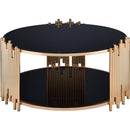 Acme Furniture Tanquin Coffee Table in Gold/Black 84490 - Ace Furniture and Decor