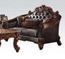 Acme Vendome Loveseat in Cherry 53131 - Ace Furniture and Decor