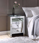 Malish Mirrored Accent Table (LED) - Ace Furniture and Decor
