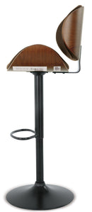 Bellatier Adjustable Height Bar Stool - Ace Furniture and Decor