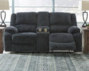 Draycoll Reclining Loveseat with Console - Ace Furniture and Decor