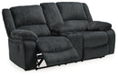 Draycoll Reclining Loveseat with Console - Ace Furniture and Decor