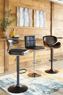 Bellatier Adjustable Height Bar Stool - Ace Furniture and Decor