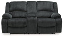 Draycoll Reclining Loveseat with Console - Ace Furniture and Decor
