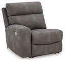 Next-Gen DuraPella Power Reclining Sectional Loveseat with Console - Ace Furniture and Decor