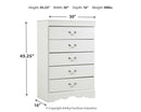Anarasia Chest of Drawers - Ace Furniture and Decor