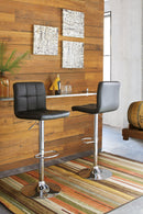 Bellatier Adjustable Height Bar Stool - Ace Furniture and Decor