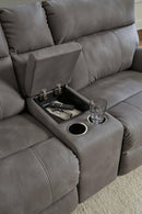 Next-Gen DuraPella Power Reclining Sectional Loveseat with Console - Ace Furniture and Decor