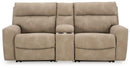 Next-Gen DuraPella Power Reclining Sectional Loveseat with Console - Ace Furniture and Decor