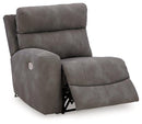 Next-Gen DuraPella Power Reclining Sectional Loveseat with Console - Ace Furniture and Decor