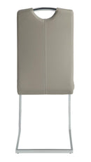 Glissand Side Chair in Chrome (Set of 2) - Ace Furniture and Decor