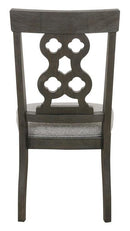 Arasina Side Chair in Dark Pewter (Set of 2) - Ace Furniture and Decor