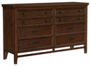 Frazier Dresser in Dark Cherry 1649-5 - Ace Furniture and Decor