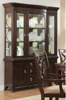 Keegan Buffet & Hutch in Cherry 2546-50* - Ace Furniture and Decor