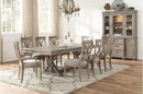 Cardano Dining Table in Light Brown 1689BR-96* - Ace Furniture and Decor