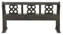Arasina Bench with Curved Arms in Dark Pewter 5559N-14A - Ace Furniture and Decor