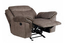 Aram Glider Reclining Chair in Dark Brown 8206NF-1 - Ace Furniture and Decor