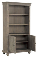Cardano Bookcase in Brown 1689BR-18 - Ace Furniture and Decor