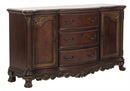 Deryn Park Buffet/Server in Dark Cherry 2243-55 - Ace Furniture and Decor