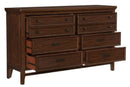 Frazier Dresser in Dark Cherry 1649-5 - Ace Furniture and Decor