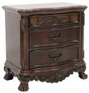Deryn Park 3 Drawer Nightstand  in Cherry 2243-4 - Ace Furniture and Decor
