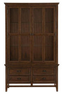 Frazier Park Buffet and Hutch in Dark Cherry 1649-50* - Ace Furniture and Decor