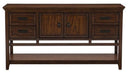 Frazier Park Server in Dark Cherry 1649-40 - Ace Furniture and Decor