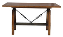 Holverson Counter Height Table in Rustic Brown 1715-36 - Ace Furniture and Decor