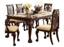 Norwich Dining Table in Dark Cherry 5055-82 - Ace Furniture and Decor