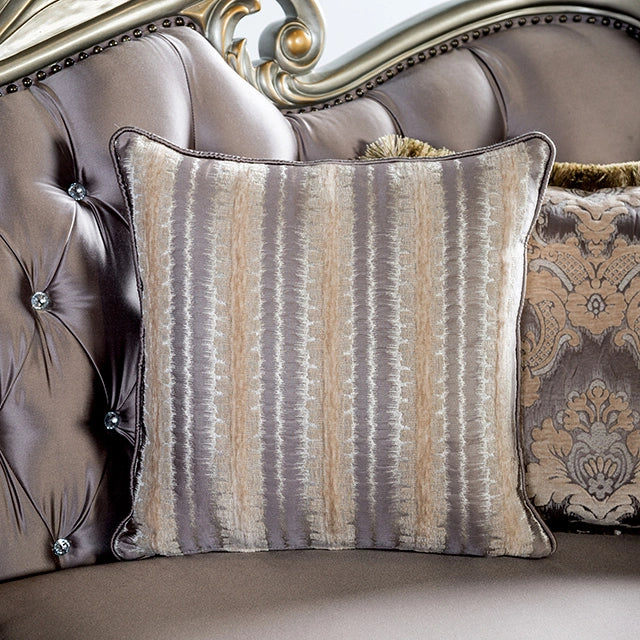 Albacete Loveseat Campage & Walnut