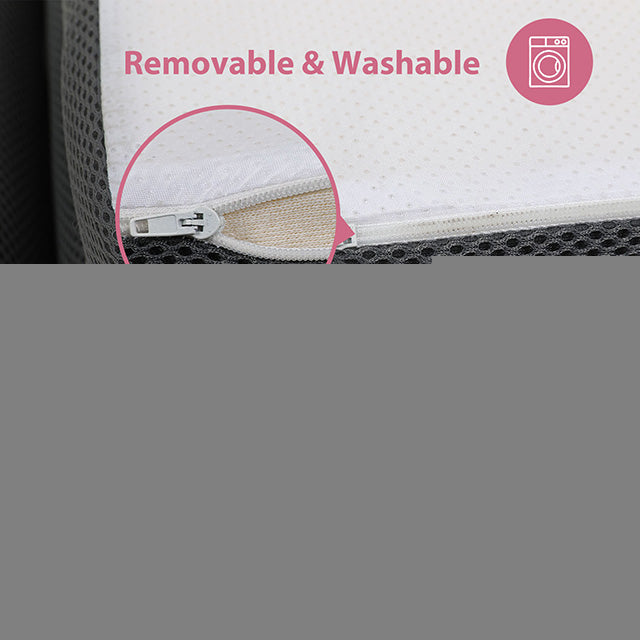 Hollyhock 3" Full Tri-Fold Memory Foam Topper