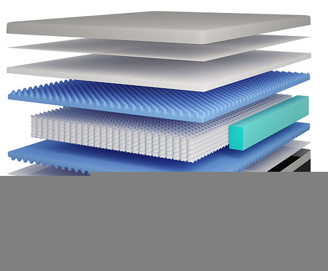 Verbena 12" E.King Hybrid Pocket Coil Mattress