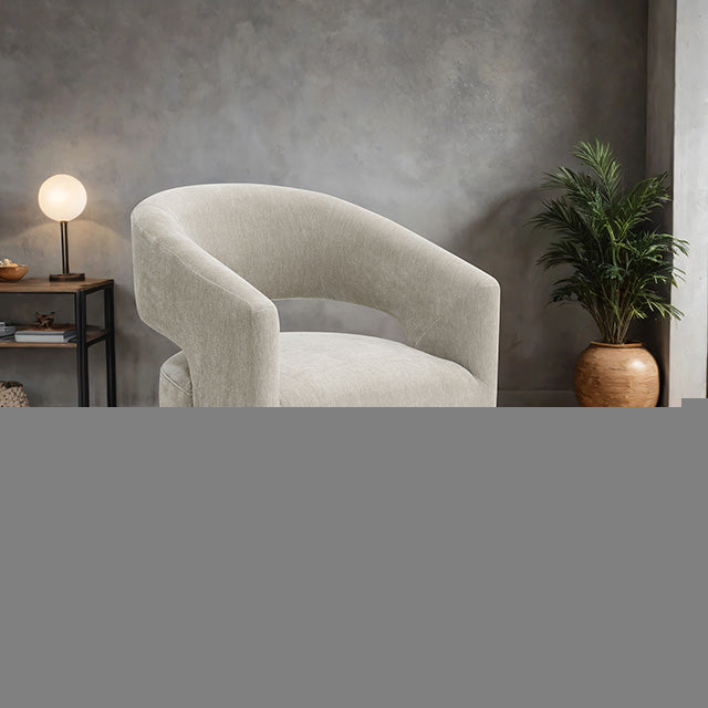 Tresa Arm Chair with Casters