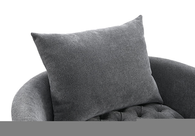 Sofi Button Tufted Swivel Chair