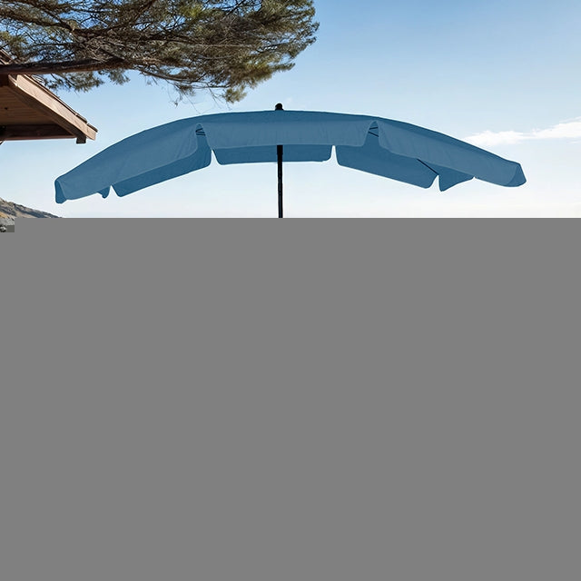 Sleek Rectangular Tilting Umbrella