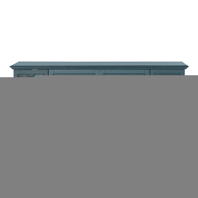 Fidel 74'' TV Console w/ Electric Fireplace